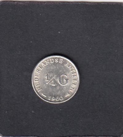 Beschrijving: 1/4 Gulden